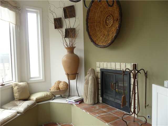 1898 Ivy Road Oceanside, CA 92054 - Photo 3 of 25 Off Front Room - cosy area with fireplace & view
