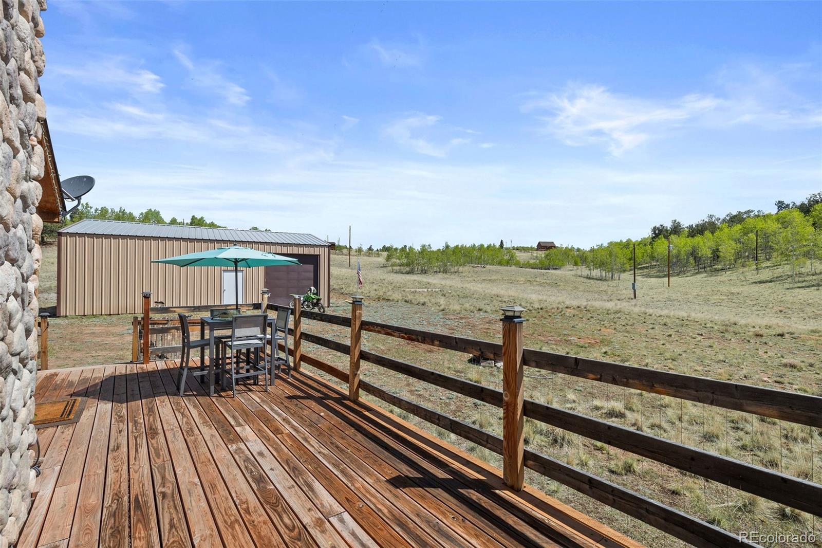 7551 Remington Road Como, CO 80432 - Photo 21 of 35 a view of outdoor space with seating area