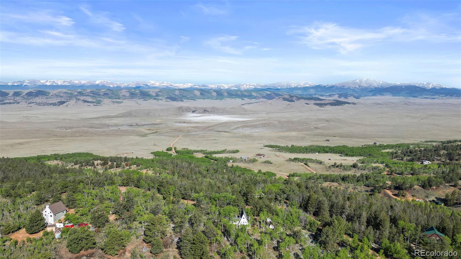 7551 Remington Road Como, CO 80432 - Photo 35 of 35 a view of a lake with a city