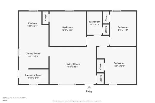 $199,900 | 236 Tobacco Road, Clarksville, TN 37042