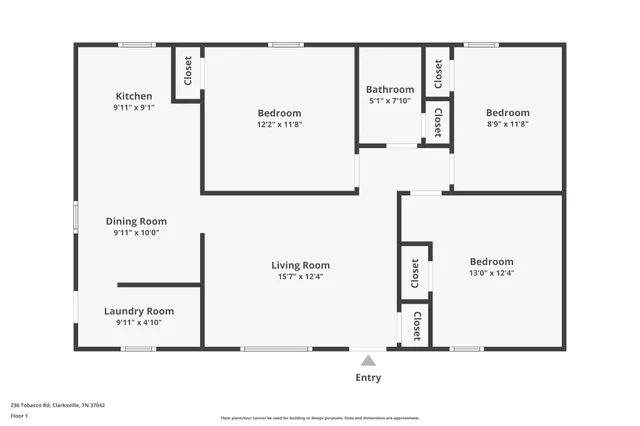 $220,000 | 236 Tobacco Road, Clarksville, TN 37042