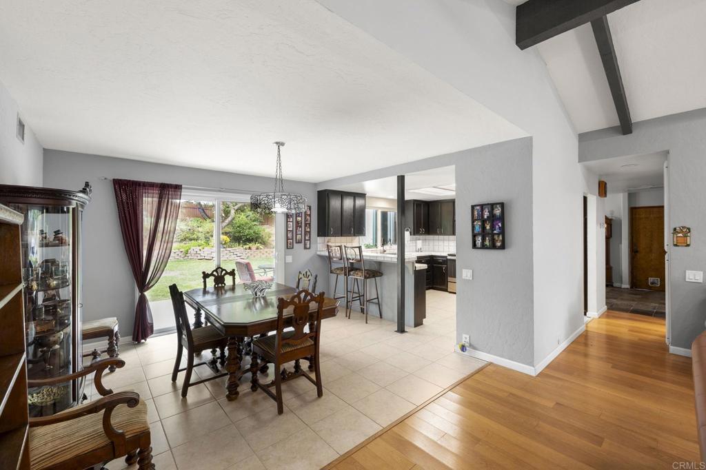 1402 Rimrock Drive Escondido, CA 92027 - Photo 23 of 69 a view of a dining room with furniture window and outside view