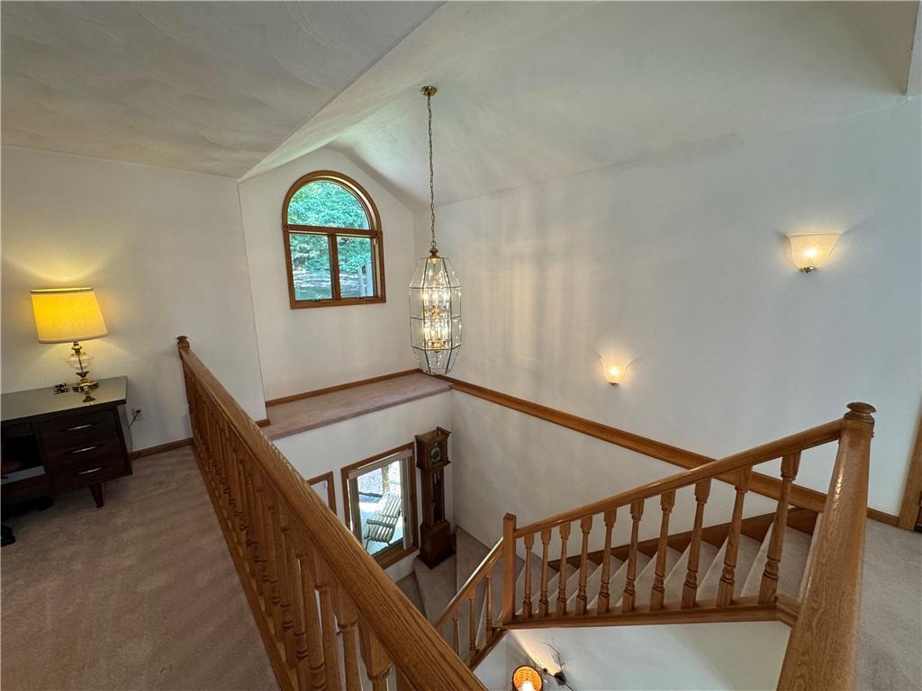 1509 Ray Road Penn Run, PA 15765 - Photo 10 of 29 Large loft and lovely stairwell