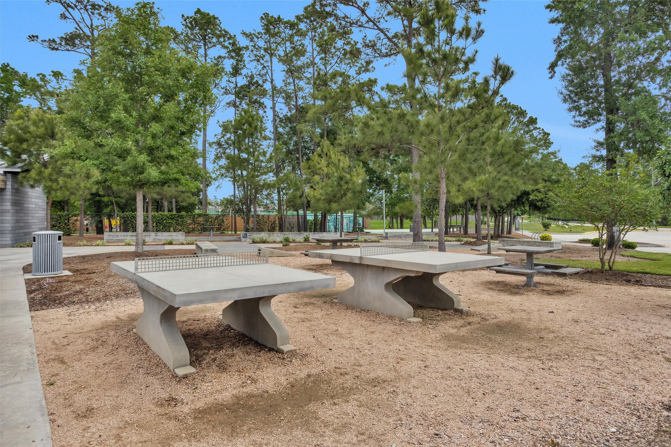 7419 Alderly Drive Spring, TX 77389 - Photo 45 of 49 a swimming pool with outdoor seating and yard