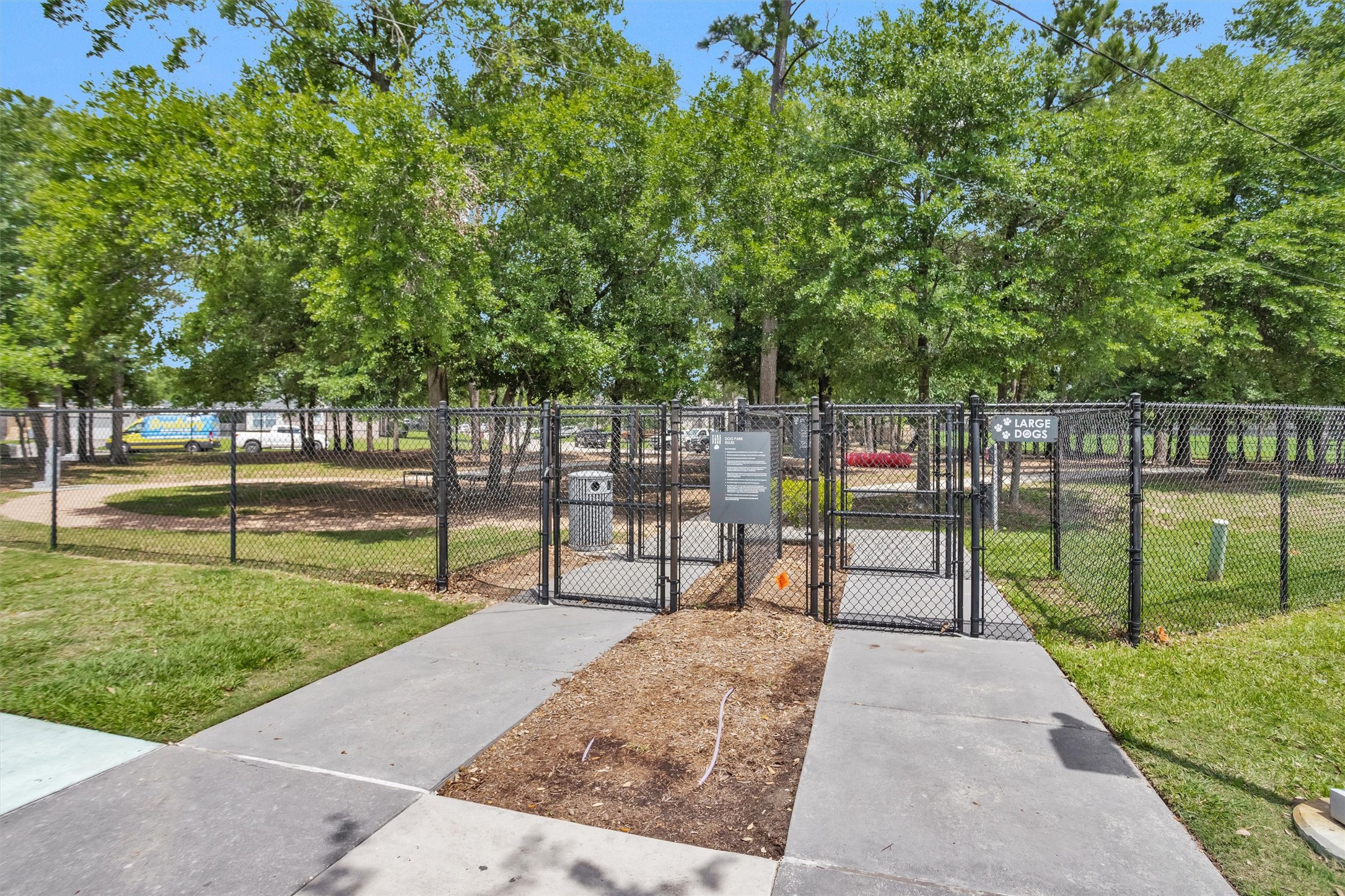 7419 Alderly Drive Spring, TX 77389 - Photo 48 of 49 a view of a park with swings