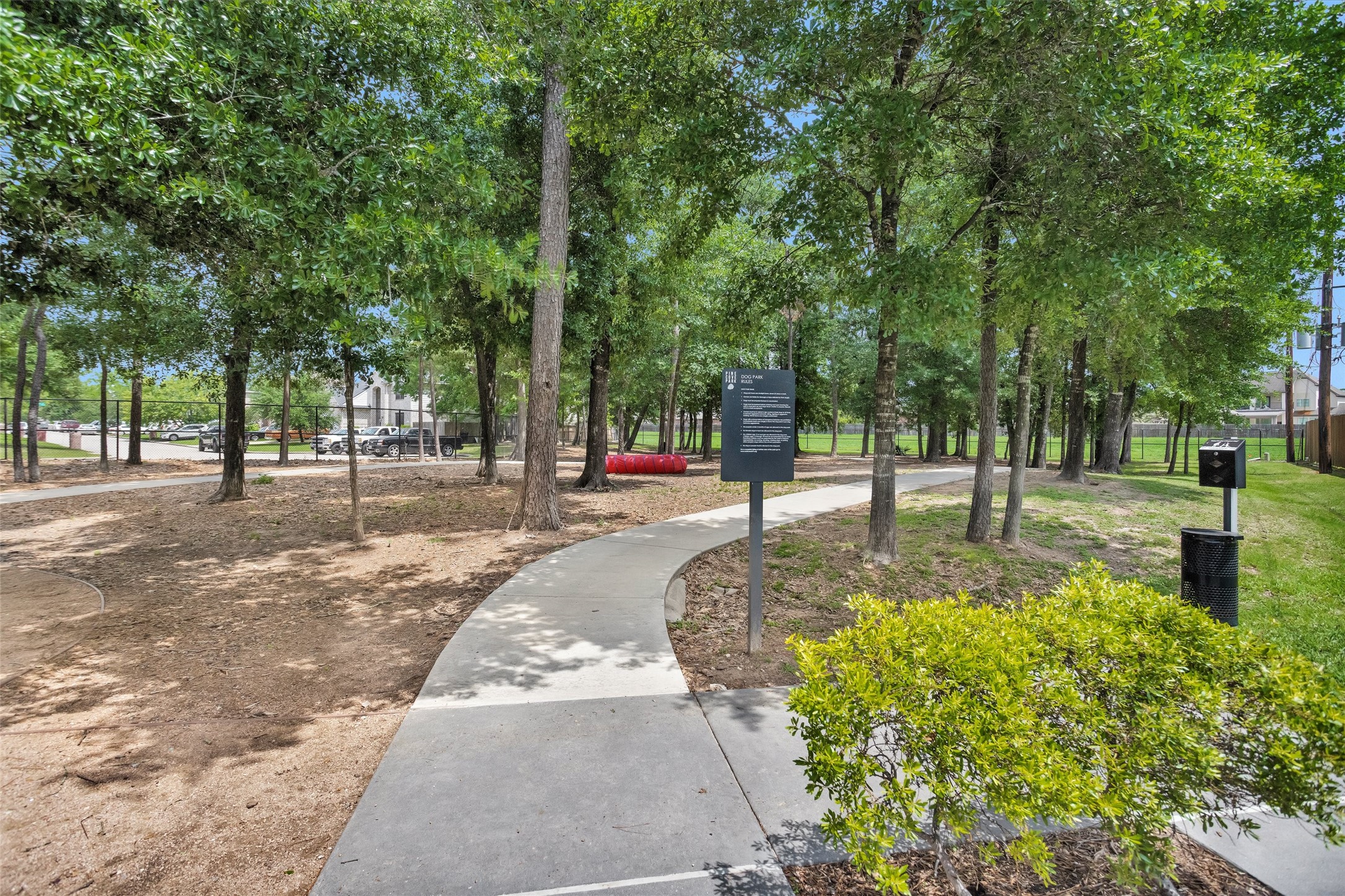 7419 Alderly Drive Spring, TX 77389 - Photo 49 of 49 a park with lots of green space and trees