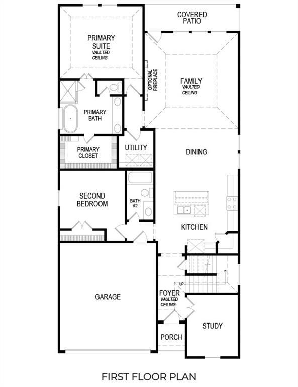 304 Sequoia Lane Denton, TX 76210 - Photo 4 of 5 Ford Select F First Floor Plan