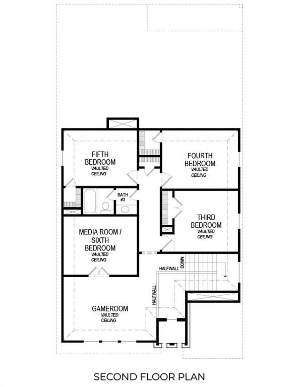 304 Sequoia Lane Denton, TX 76210 - Photo 5 of 5 Ford Select F Second Floor Plan
