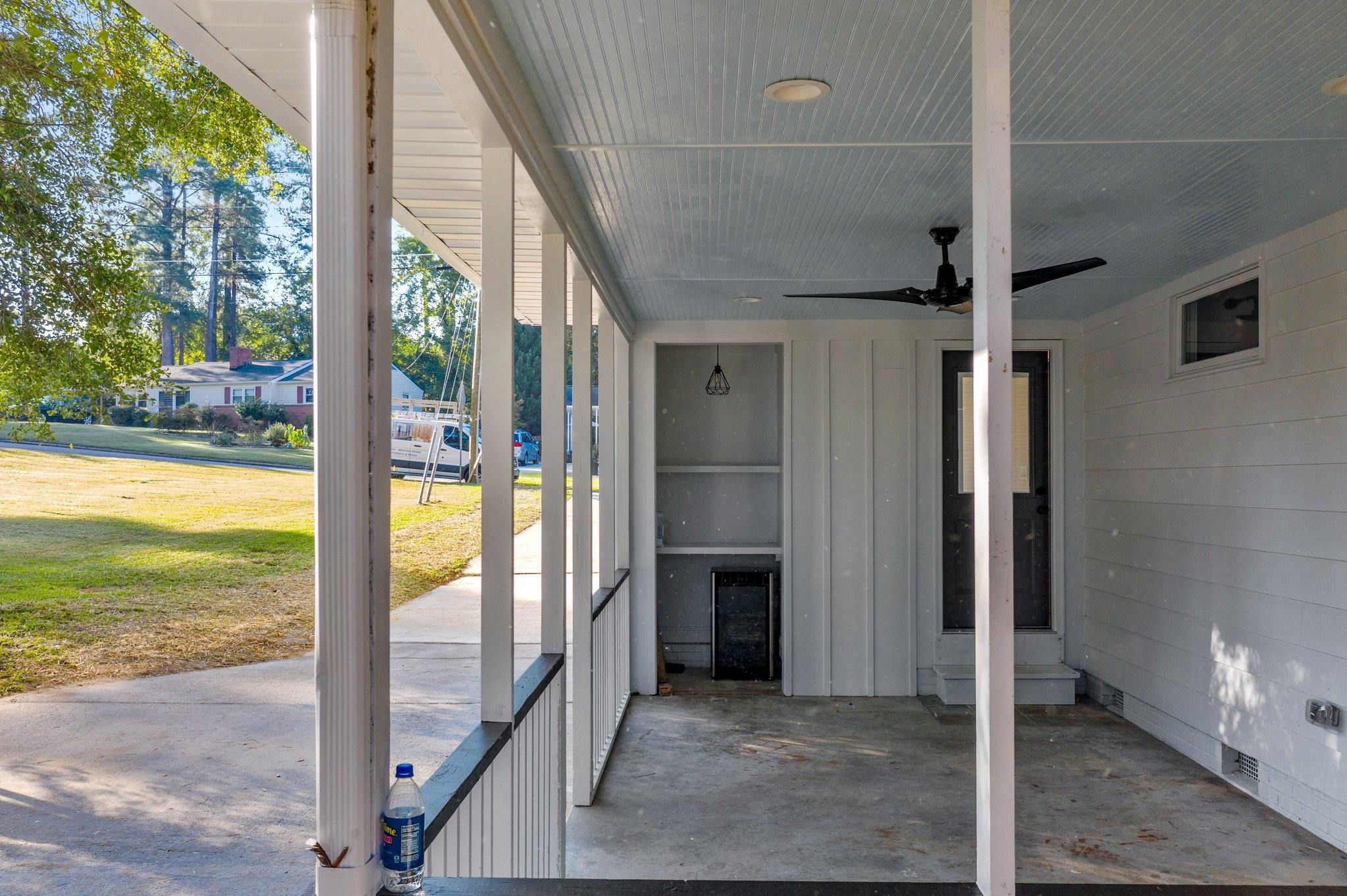 317 Quail Drive Raleigh, NC 27604 - Photo 23 of 29 Entertainers Nook with Beverage Refrigerator Included Entertainers Nook with Beverage Refrigerator Included