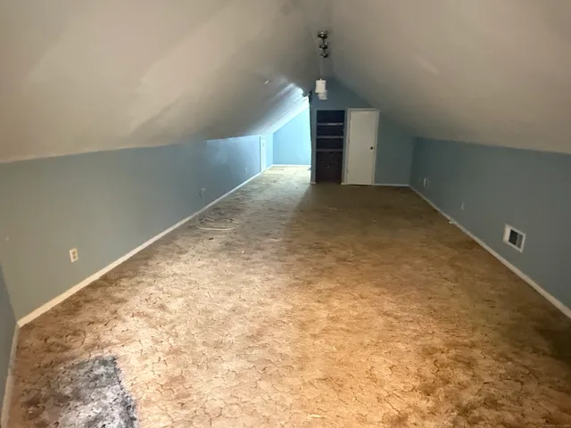 a view of empty room