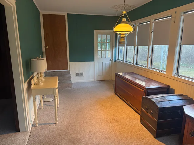 a room with musical instruments