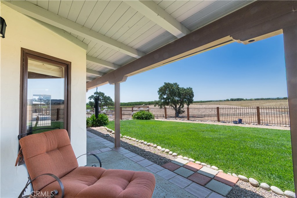 1675 Adobe Road Paso Robles, CA 93446 - Photo 18 of 34 This back covered patio keeps the house cooler in Summer and is a wonderful place to enjoy the outdoors