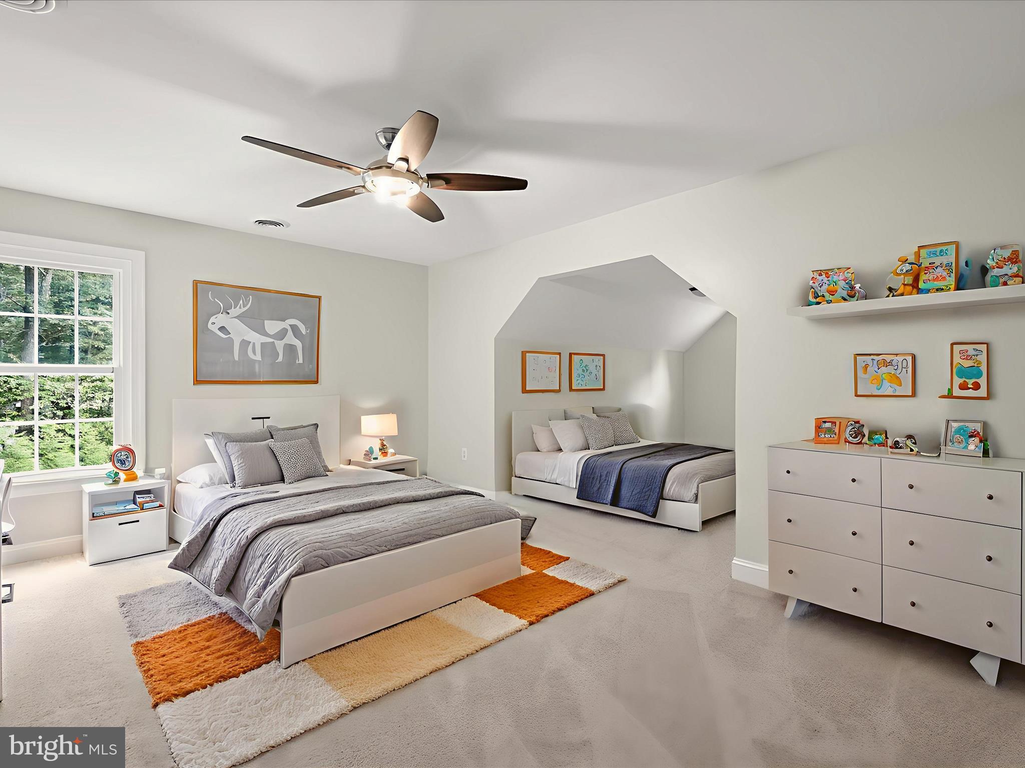 3720 Buffalo Road New Windsor, MD 21776 - Photo 39 of 115 a bedroom with a bed and dresser