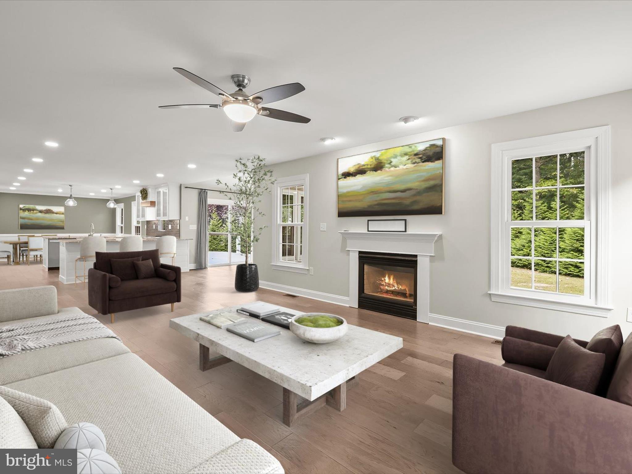 3720 Buffalo Road New Windsor, MD 21776 - Photo 5 of 115 a living room with furniture fireplace and window