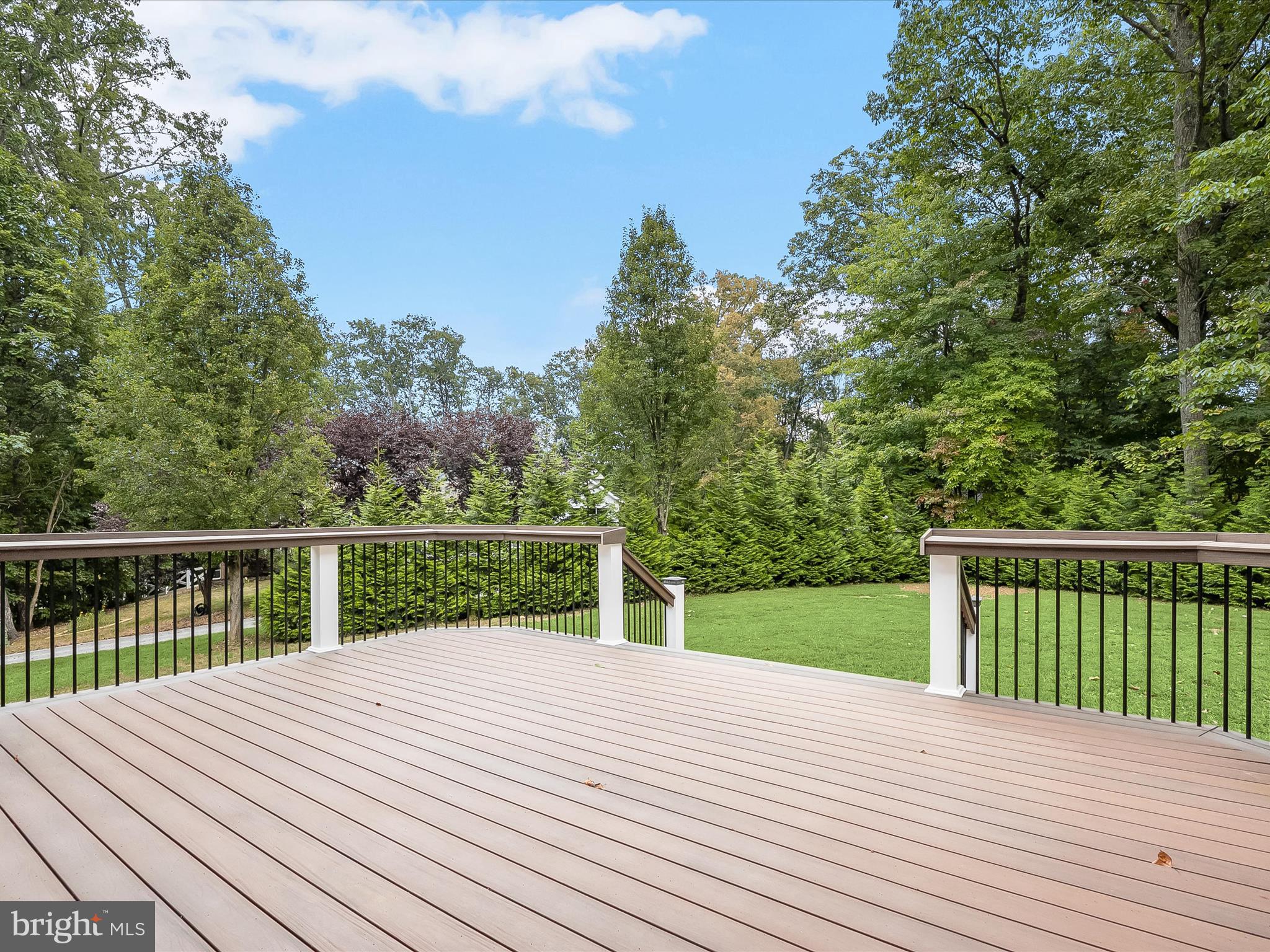 3720 Buffalo Road New Windsor, MD 21776 - Photo 67 of 115 a view of a balcony with wooden floor and fence