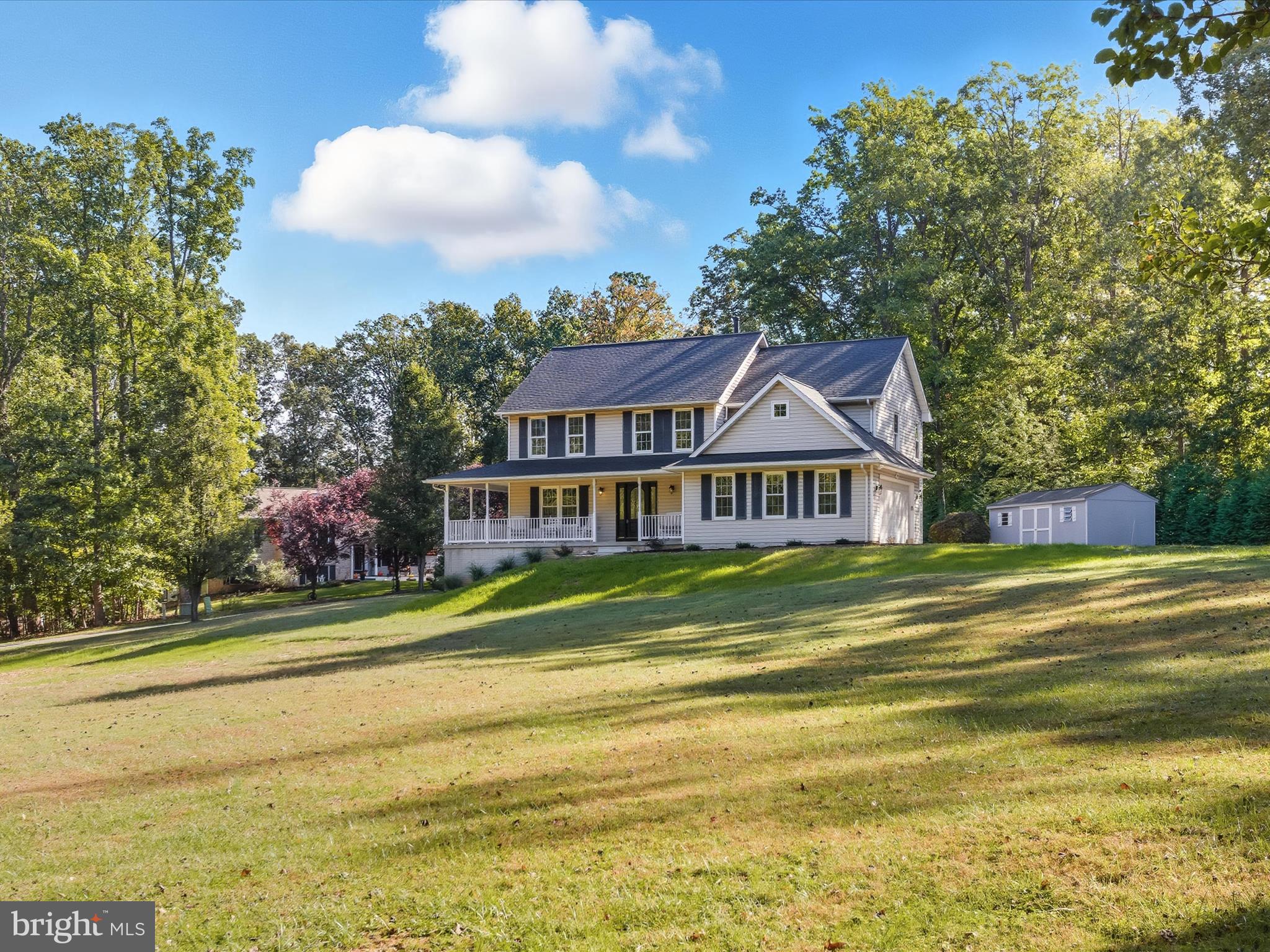 3720 Buffalo Road New Windsor, MD 21776 - Photo 83 of 115 a view of a house next to a big yard with large trees
