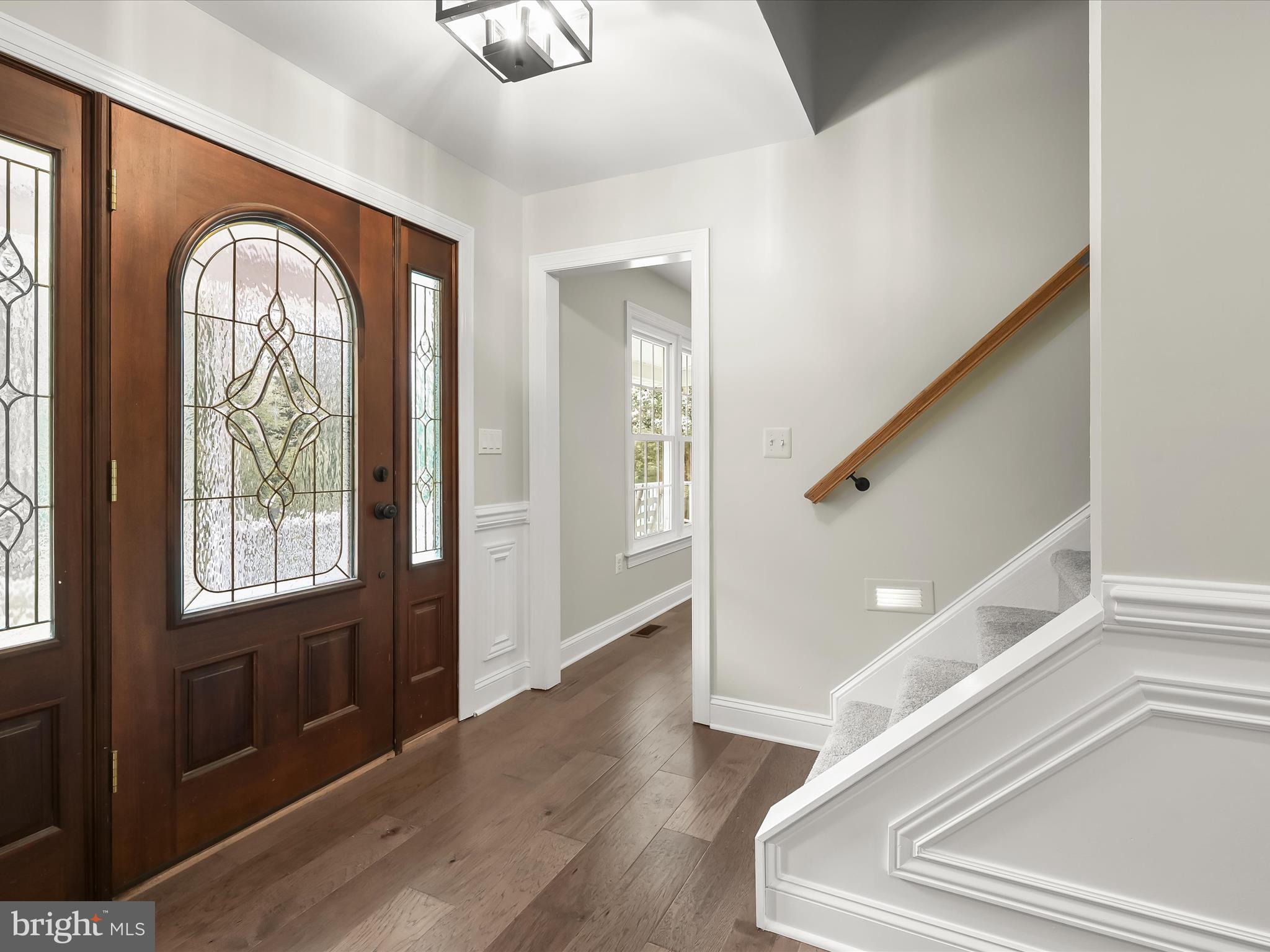 3720 Buffalo Road New Windsor, MD 21776 - Photo 10 of 115 Foyer - Hardwood Floors - Wainscotting