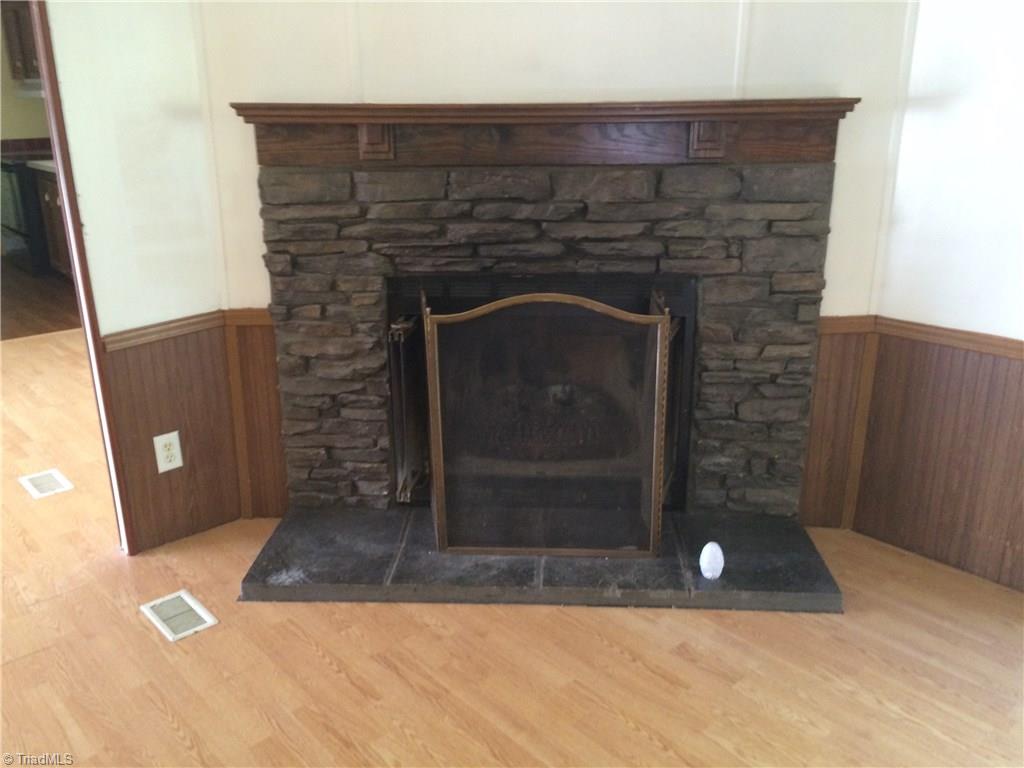 Wood Burning Fireplace
