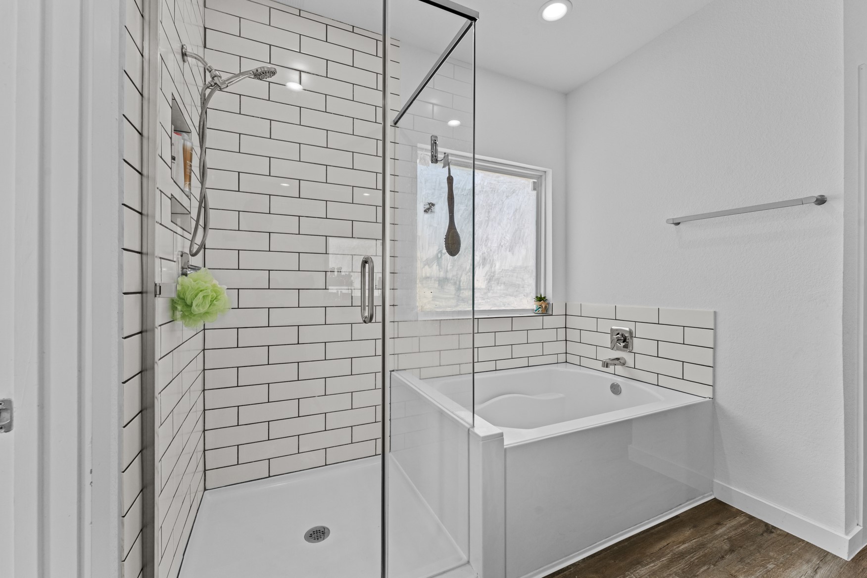 22503 Modica Rift Lane Katy, TX 77449 - Photo 21 of 42 a bathroom with a sink a mirror and shower