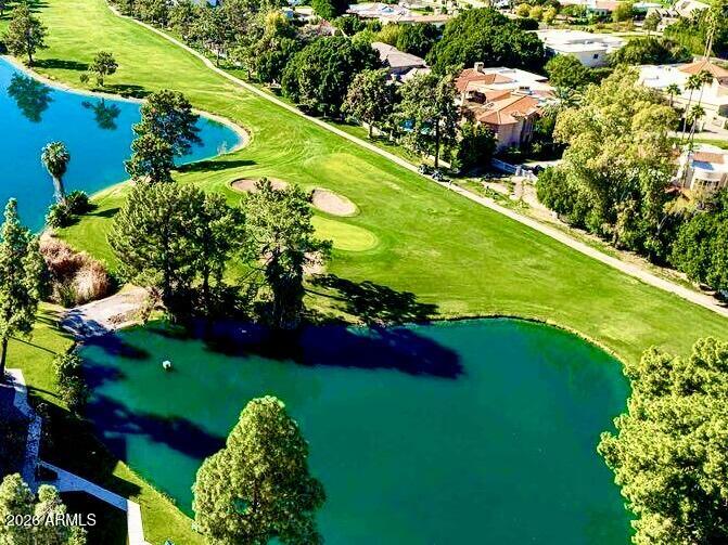 5136 North 31st Place, Unit 634 Phoenix, AZ 85016 - Photo 28 of 45 an aerial view of a golf course with parking space