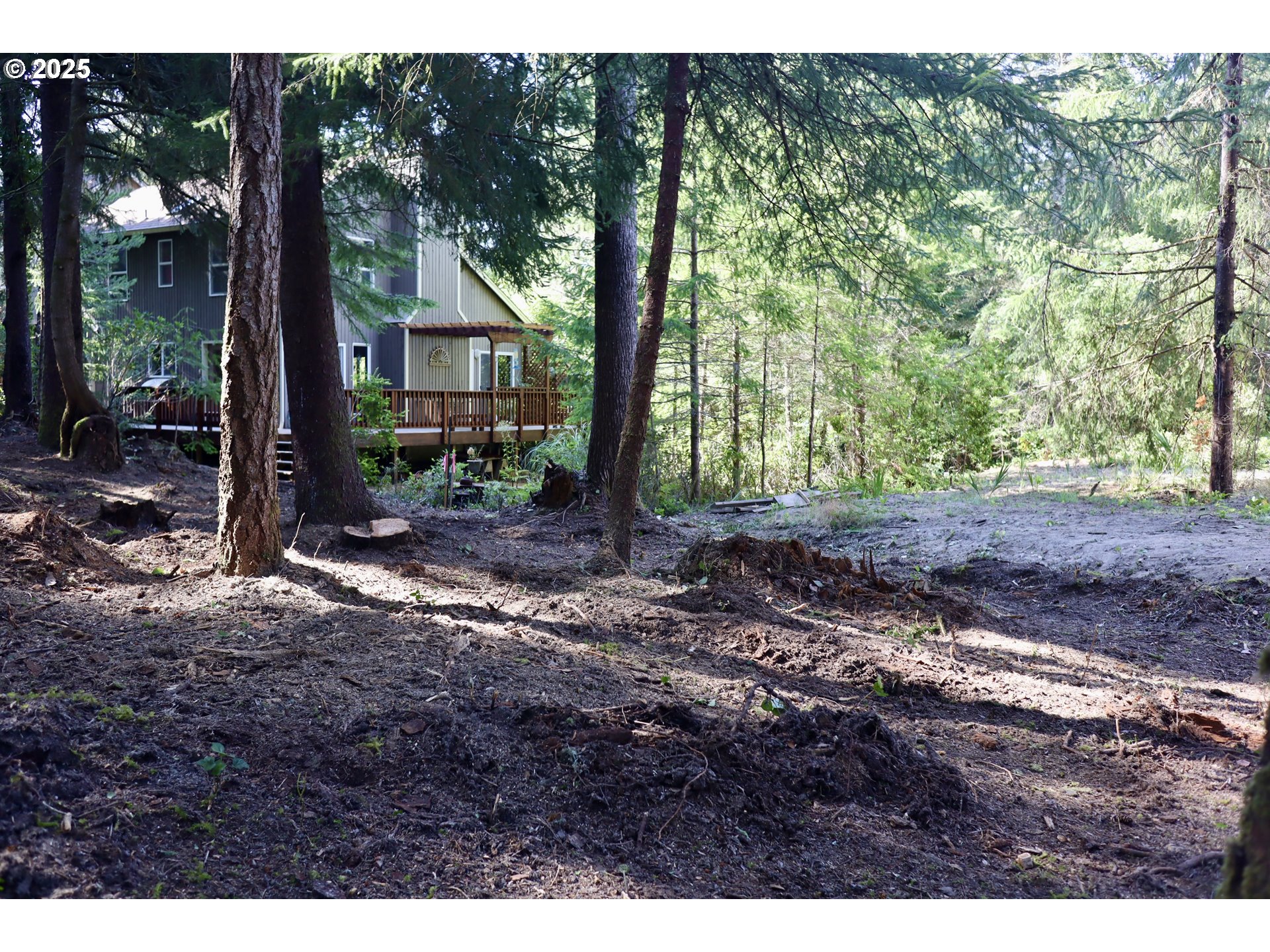 0 18th Manzanita, OR 97130 - Photo 4 of 19 a backyard of a house with lots of green space