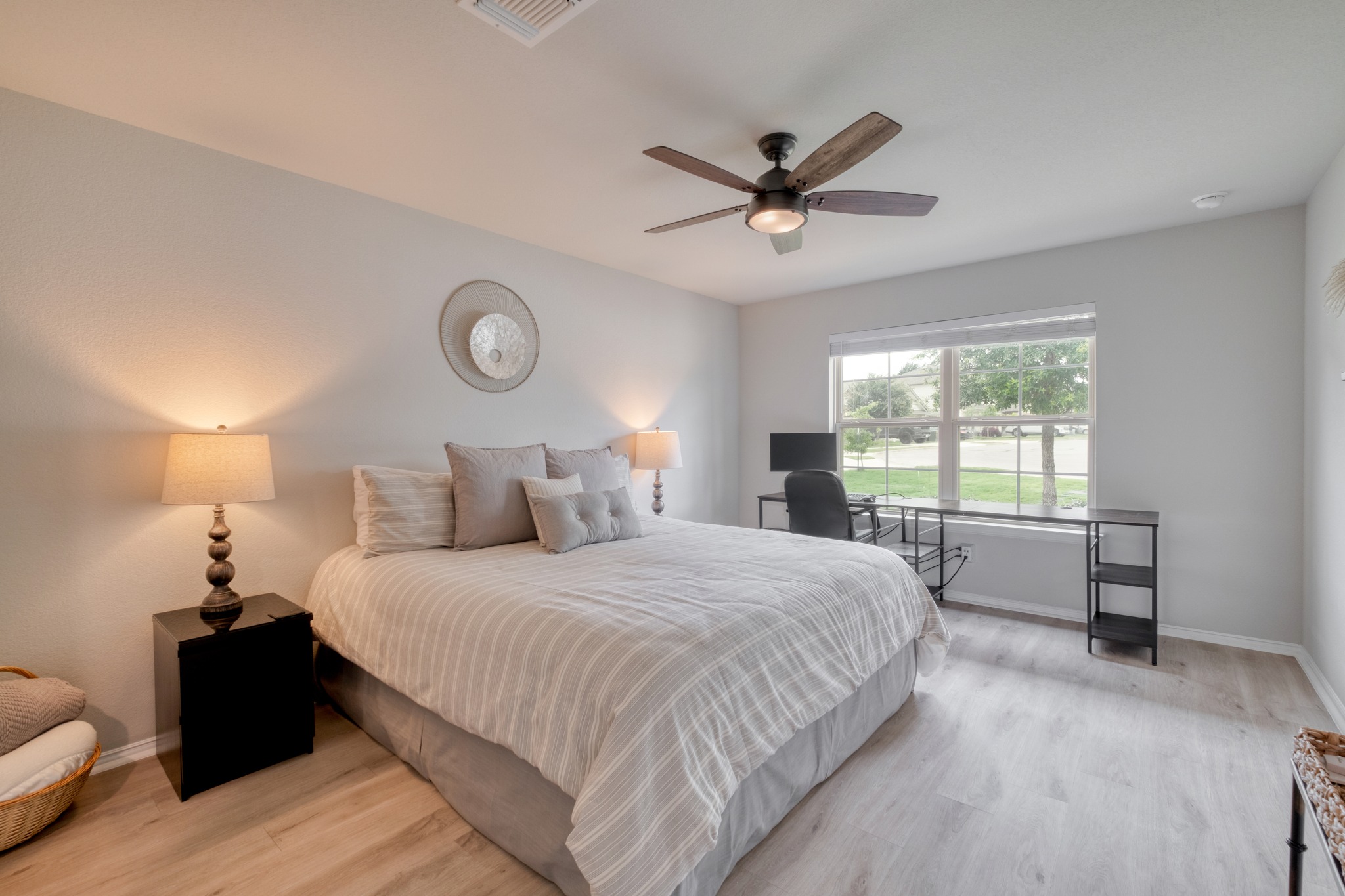 1000 Bright Star Cove Georgetown, TX 78628 - Photo 22 of 40 a bedroom with a bed and a window
