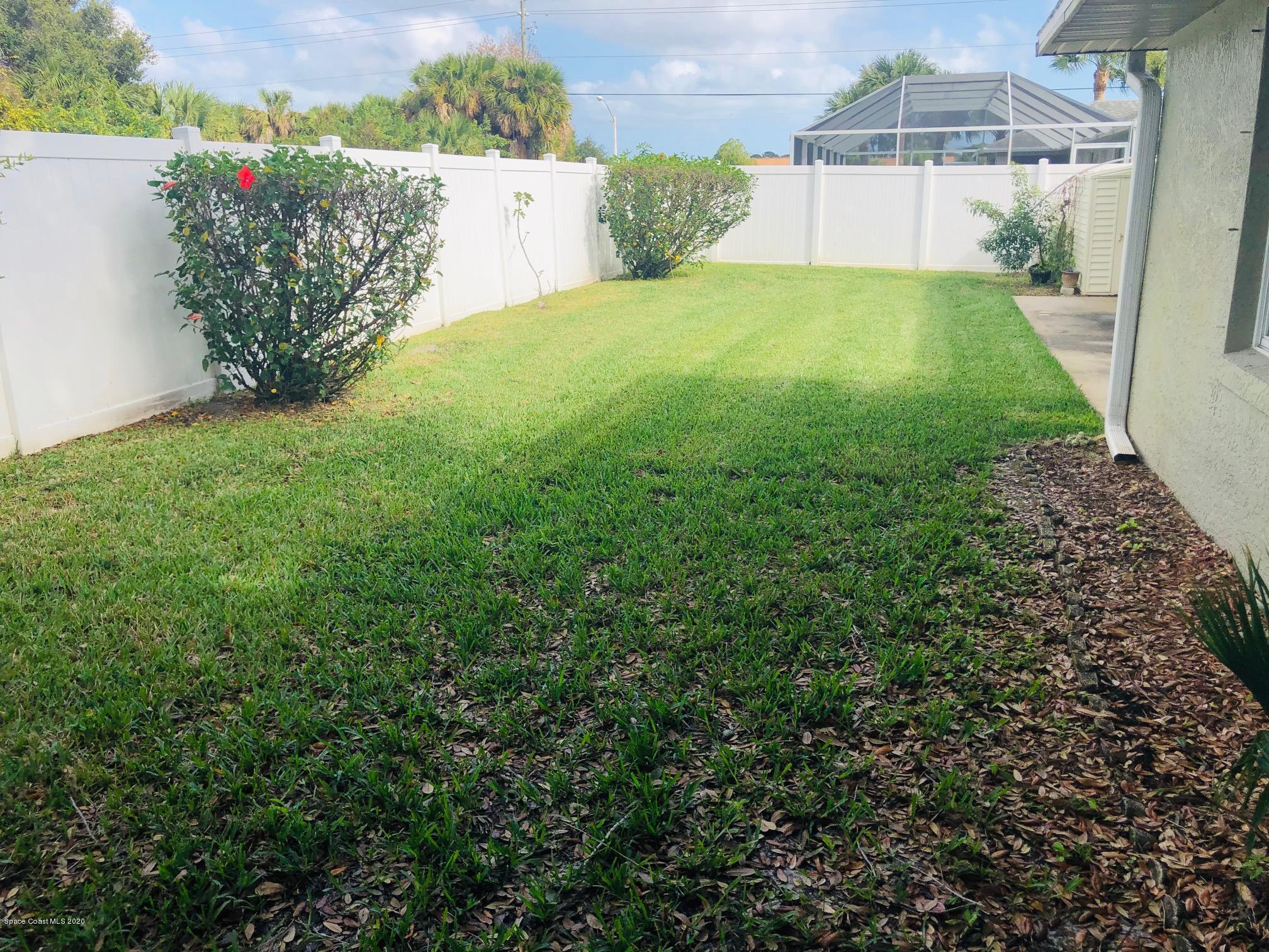 1256 Winding Meadows Road Rockledge, FL 32955 - Photo 15 of 16 Fenced Yard
