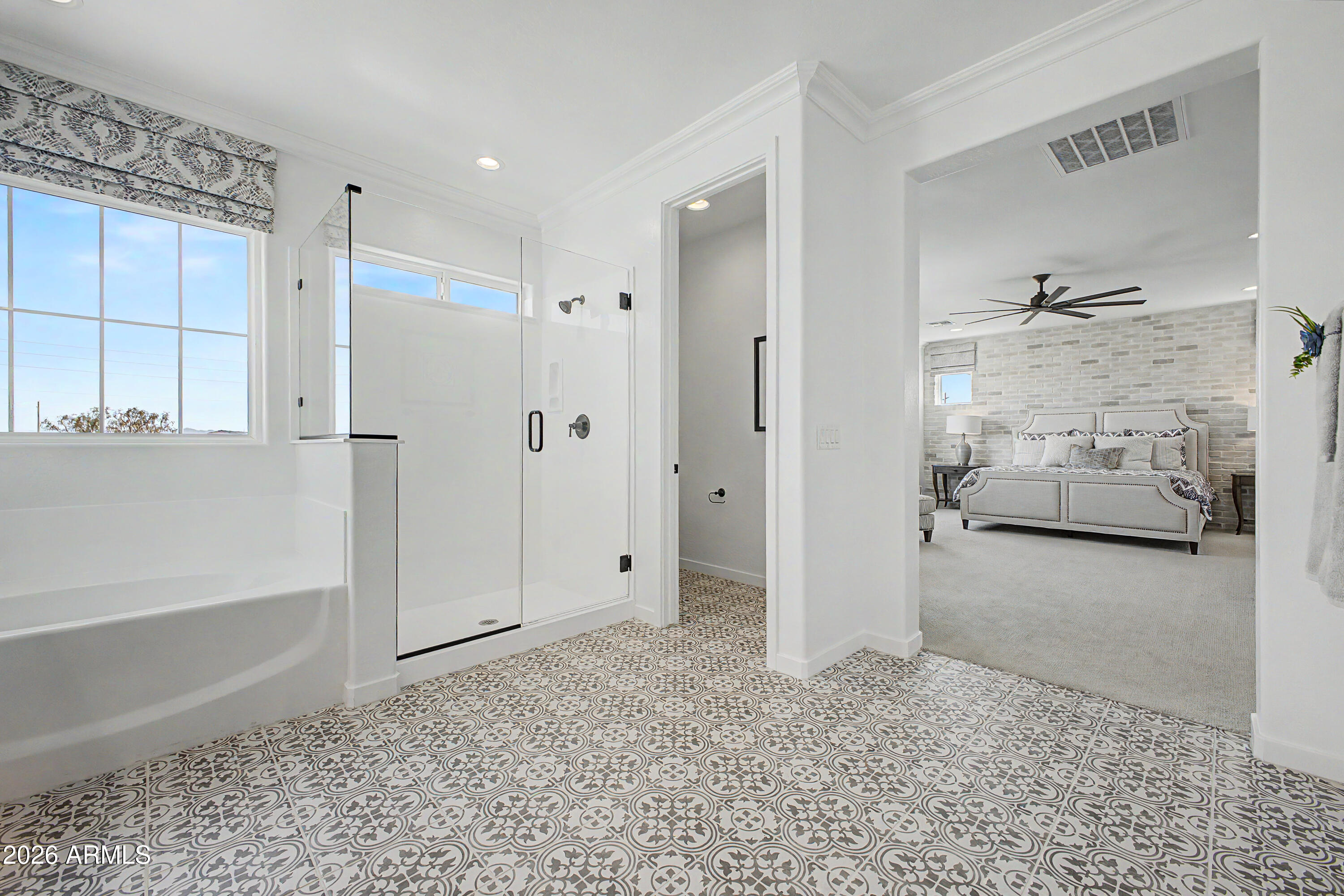 3710 East Rochelle Circle Mesa, AZ 85213 - Photo 27 of 36 Lot 3 Frameless Shower Enclosure