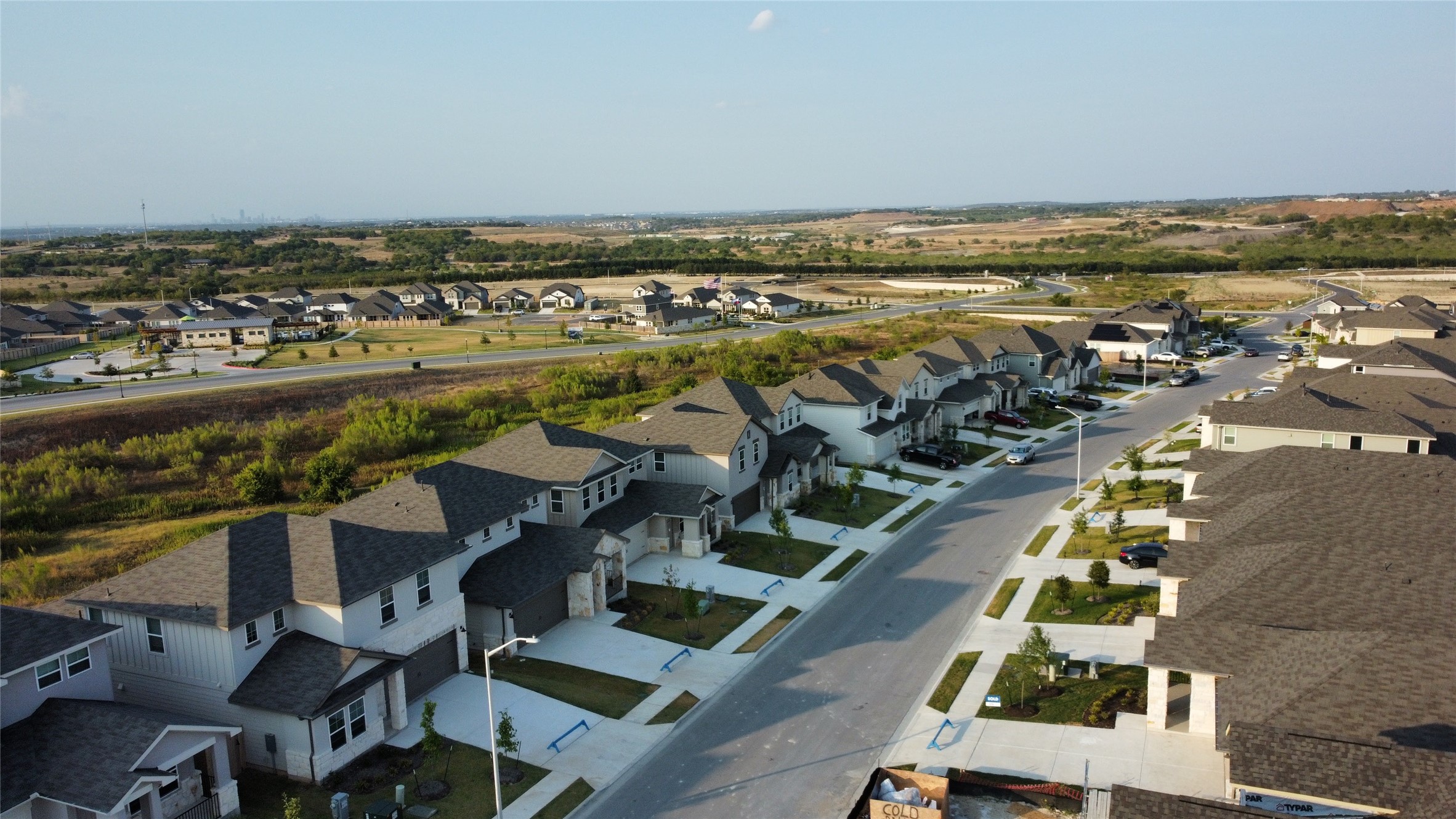 6400 Rounded Pebble Lane Buda, TX 78610 - Photo 11 of 34 an aerial view of residential houses with outdoor space