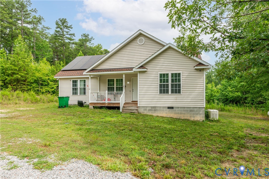 24580 St James Road Jetersville, VA 23083 - Photo 25 of 25 Ranch-style exterior with light-colored siding, a