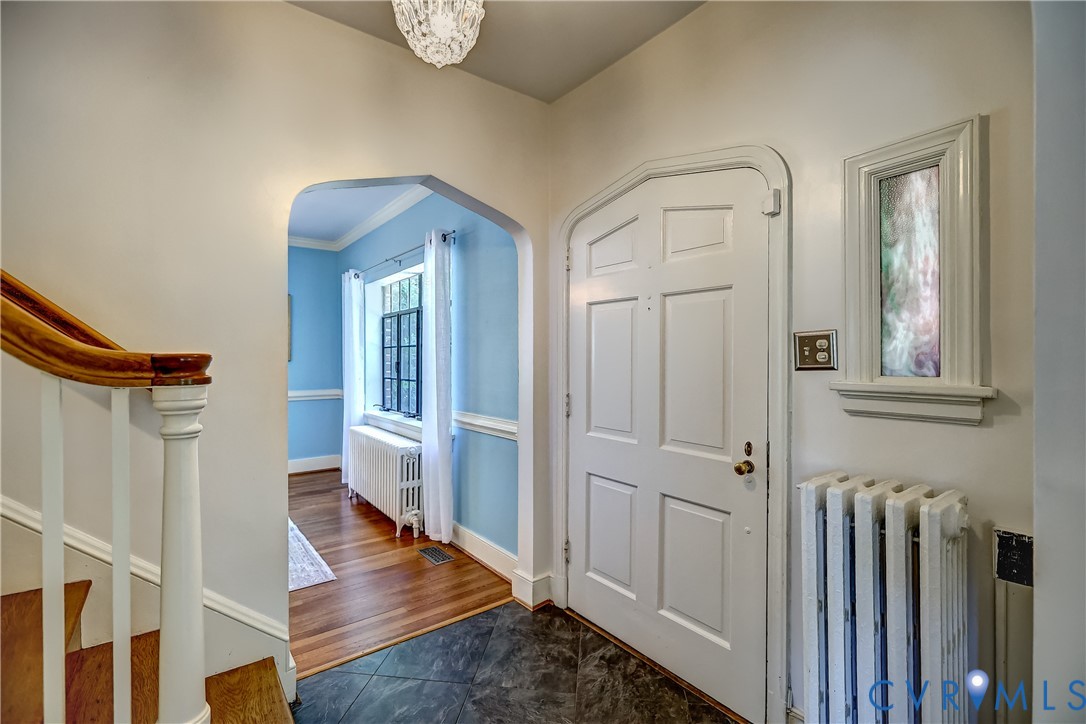 4814 Riverside Drive Richmond, VA 23225 - Photo 8 of 39 a view of entryway with wooden floor