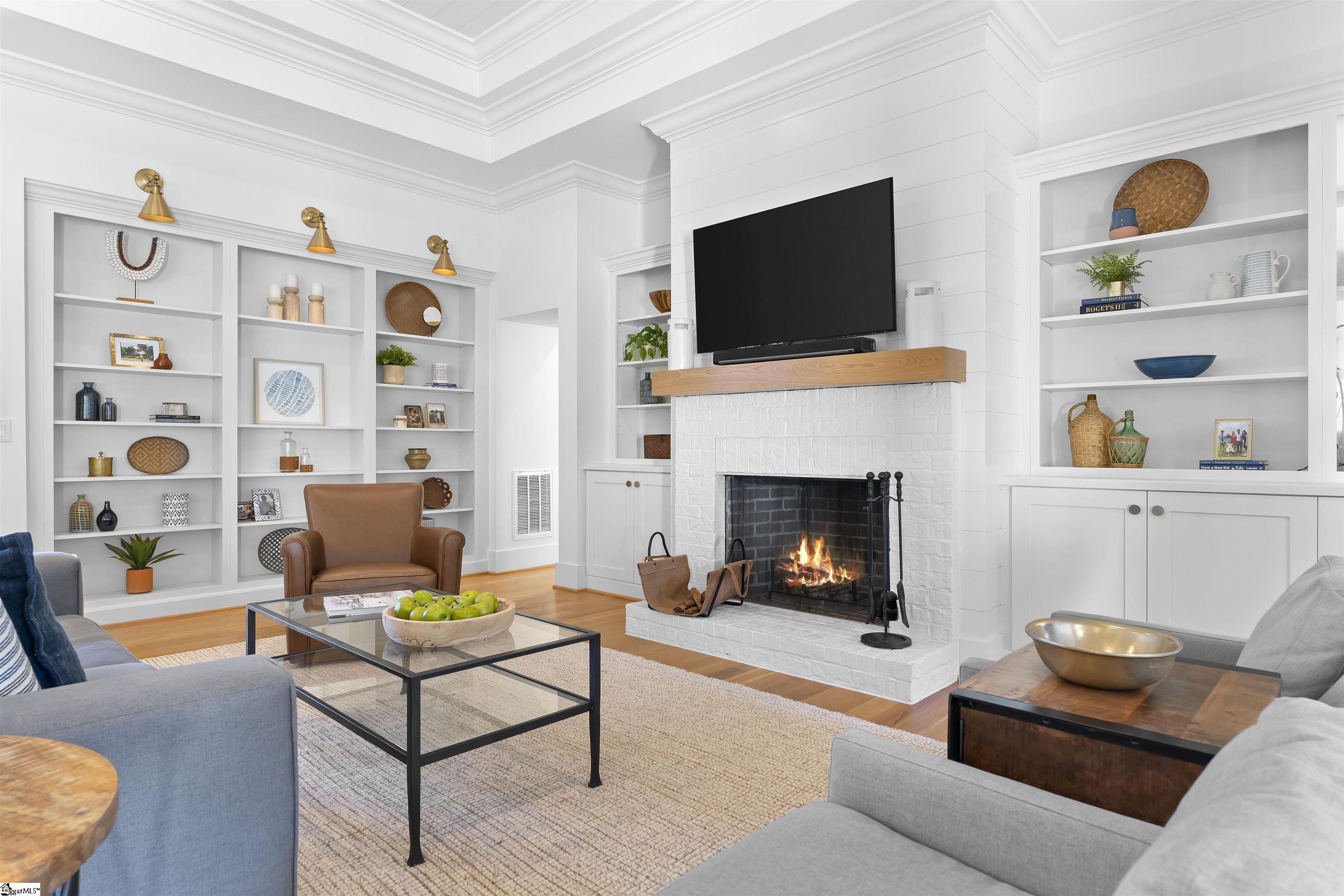 410 State Rd S-42-593 Greer, SC 29651 - Photo 16 of 36 Wood Burning Fireplace with Has Starter