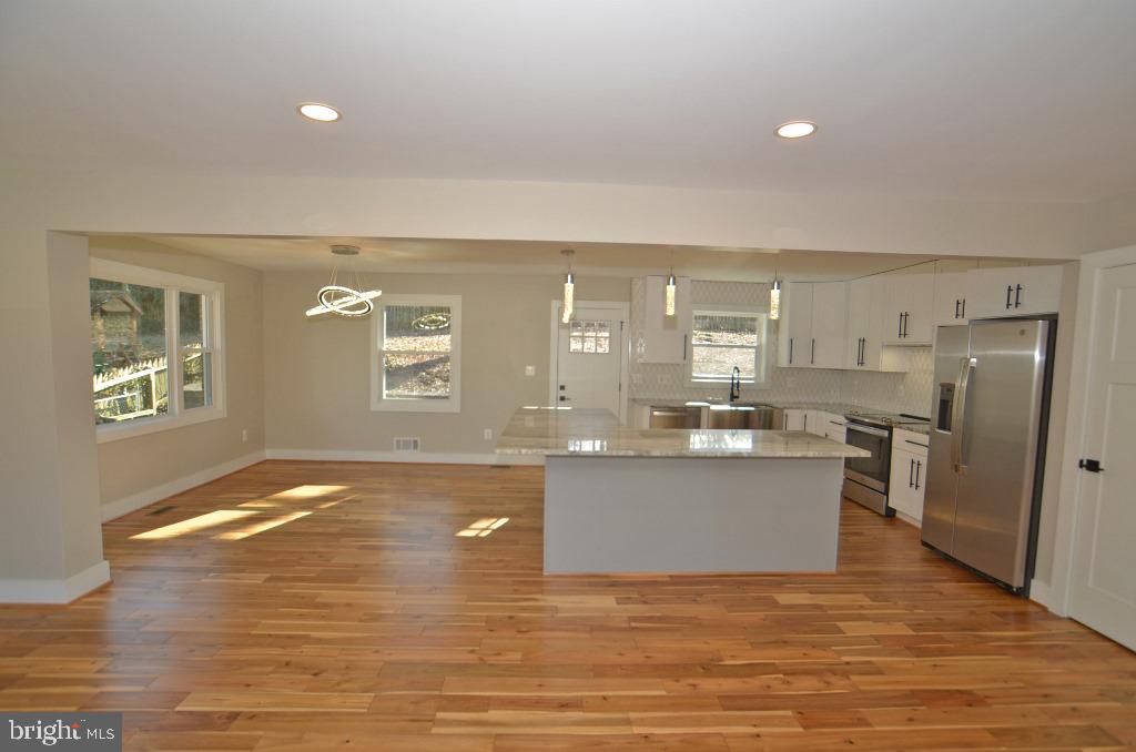 6121 Montrose Road Cheverly, MD 20785 - Photo 11 of 46 Kitchen- dining view from living room
