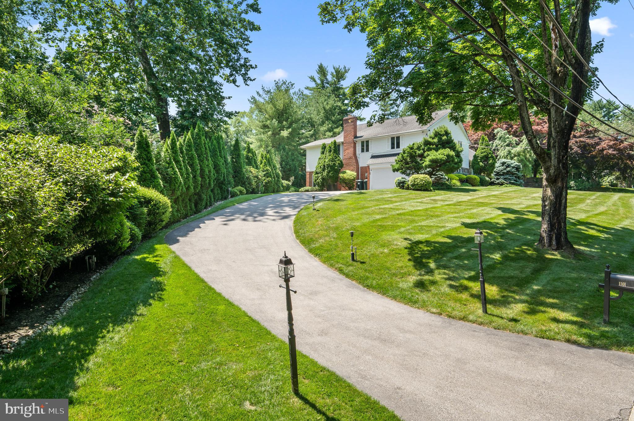 1101 Centennial Road Narberth, PA 19072 - Photo 32 of 45 Driveway