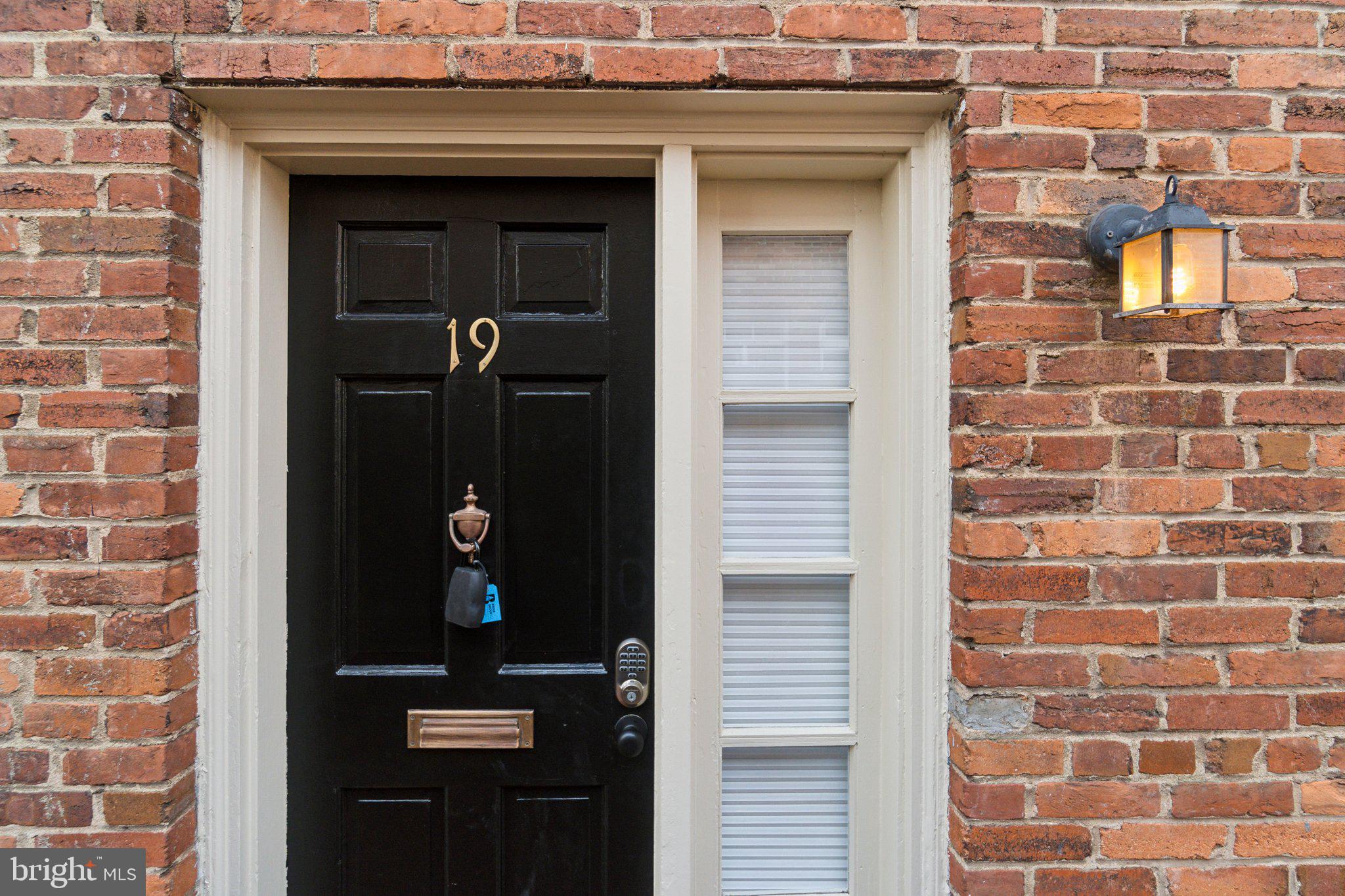 19 Snows Court Northwest Washington, DC 20037 - Photo 16 of 21 a view of a door of the house