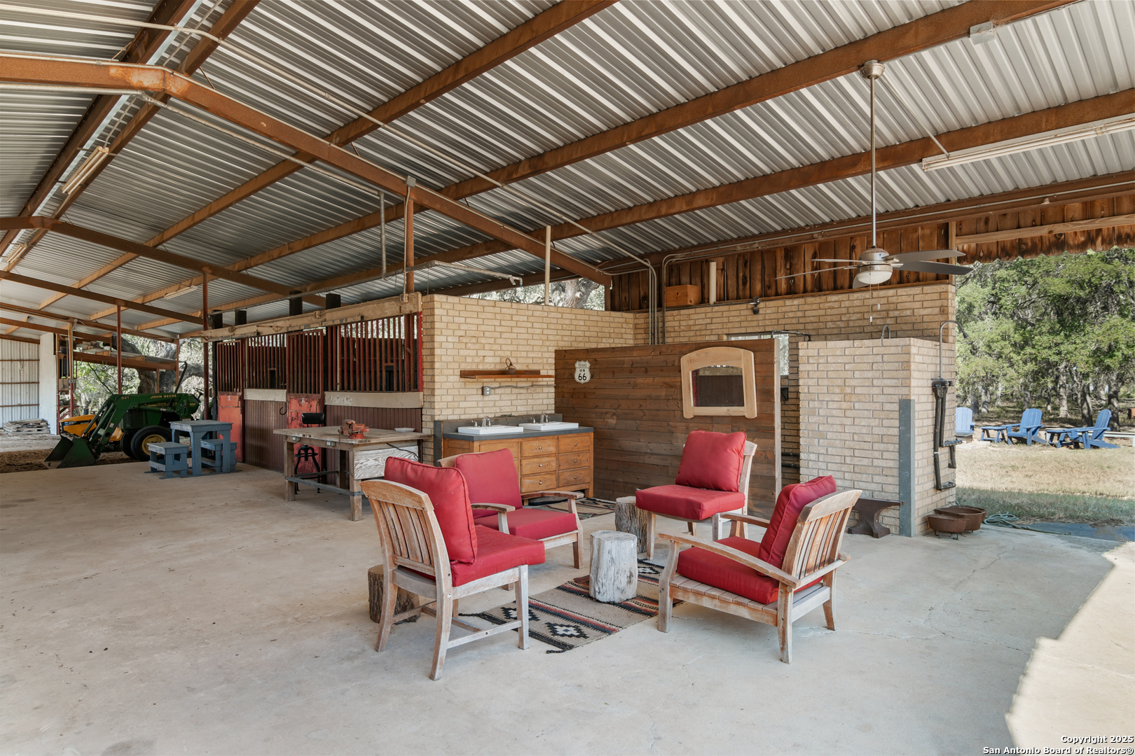 4025 Marion Road Marion, TX 78124 - Photo 36 of 60 a view of a chairs in patio