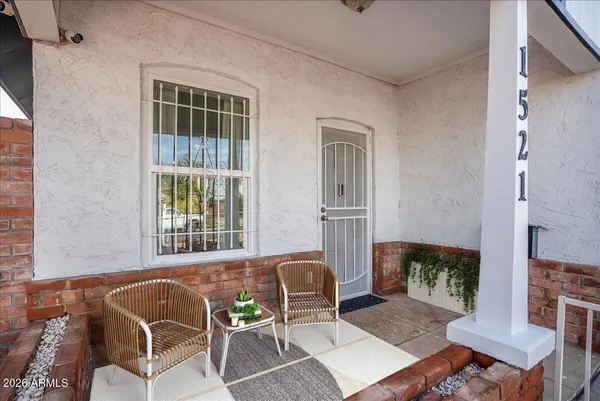 a view of a back yard of the house