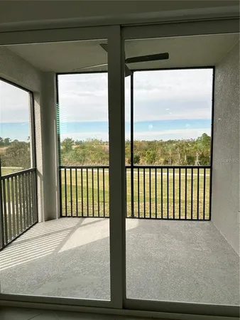 a view of city from balcony