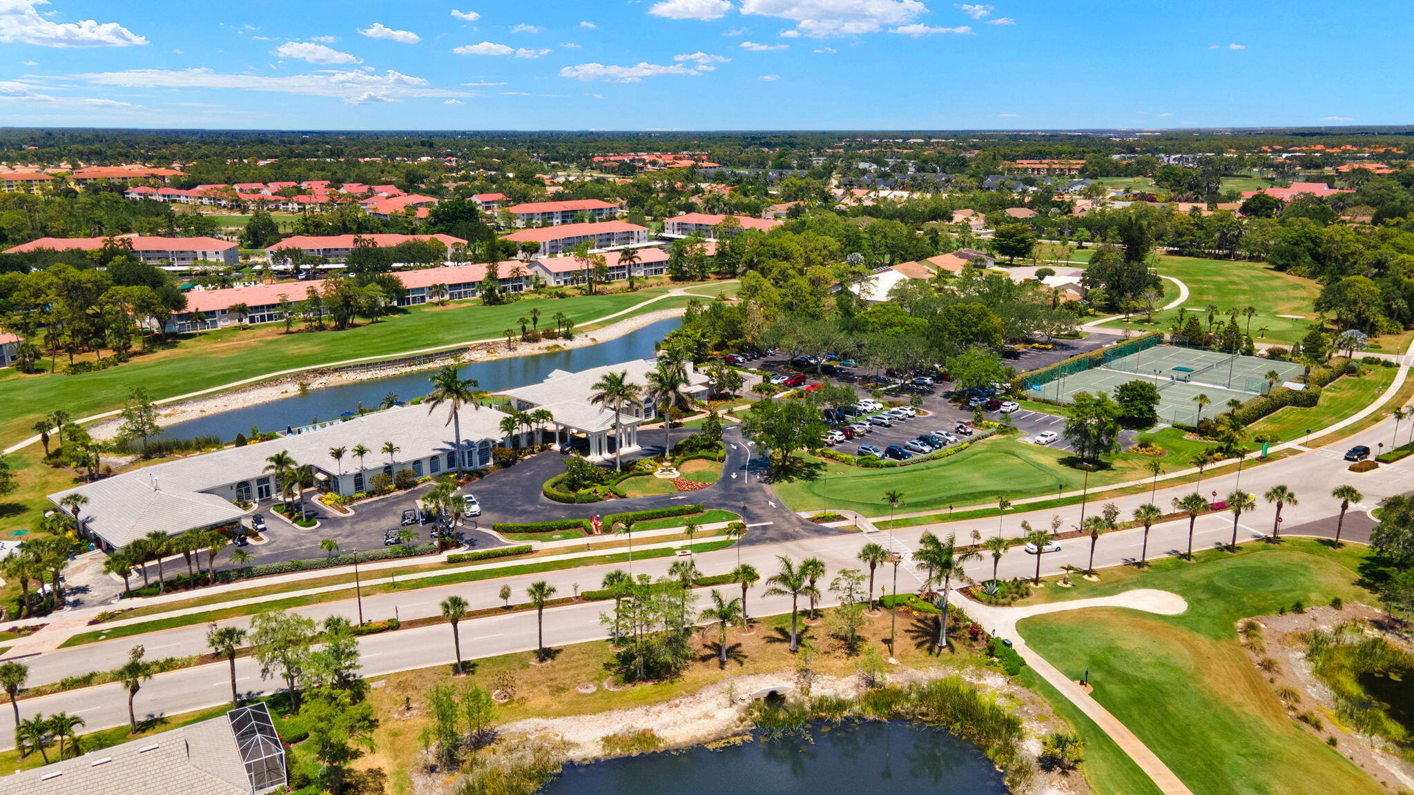 1409 Athol Way Naples, FL 34104 - Photo 40 of 47 38-Aerial Amenities 2
