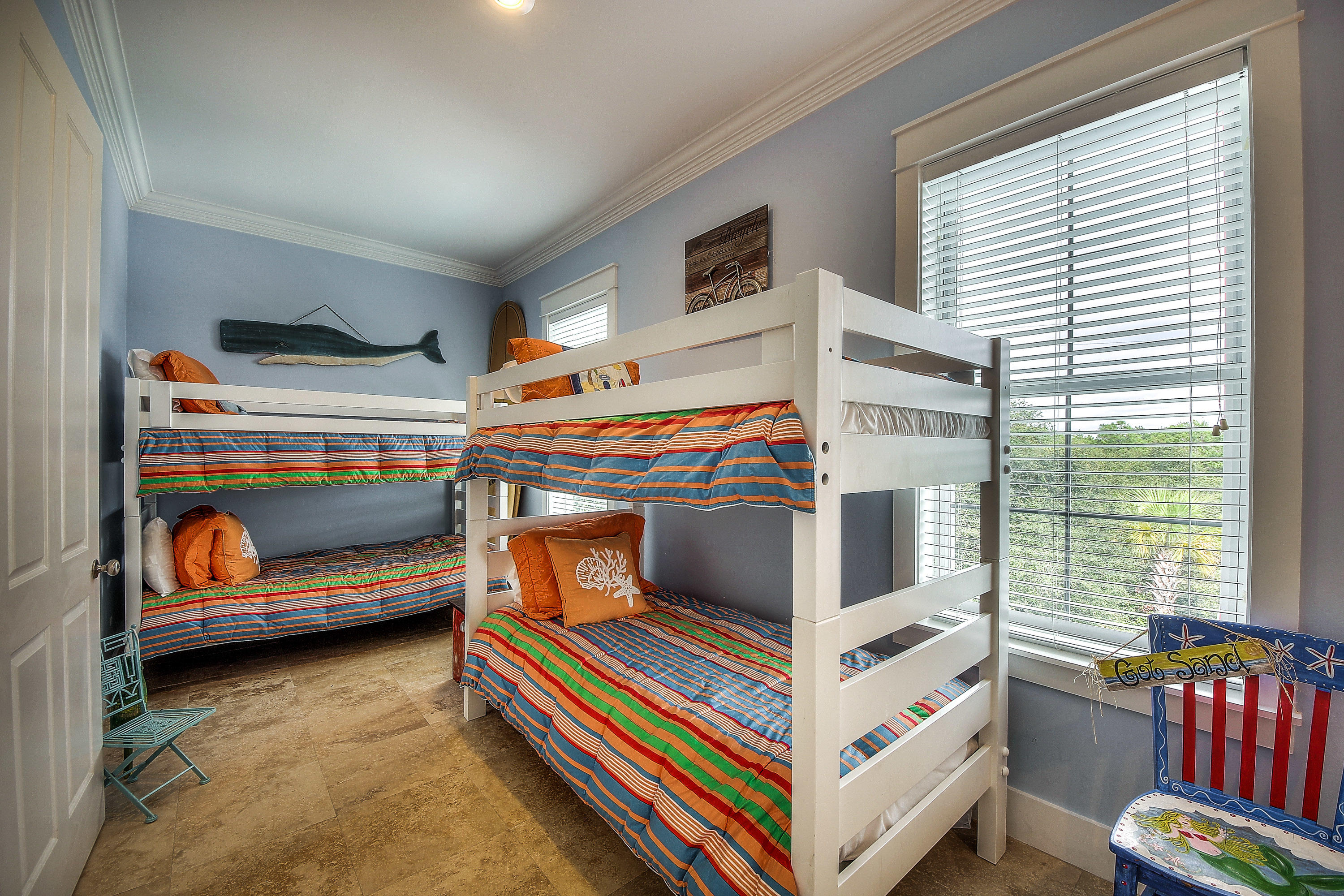 44 Brenda Lane Inlet Beach, FL 32461 - Photo 18 of 39 a bedroom with furniture and a window