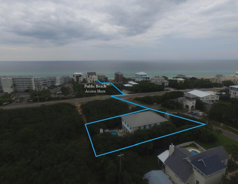 44 Brenda Lane Inlet Beach, FL 32461 - Photo 29 of 39 a view of a city from a balcony