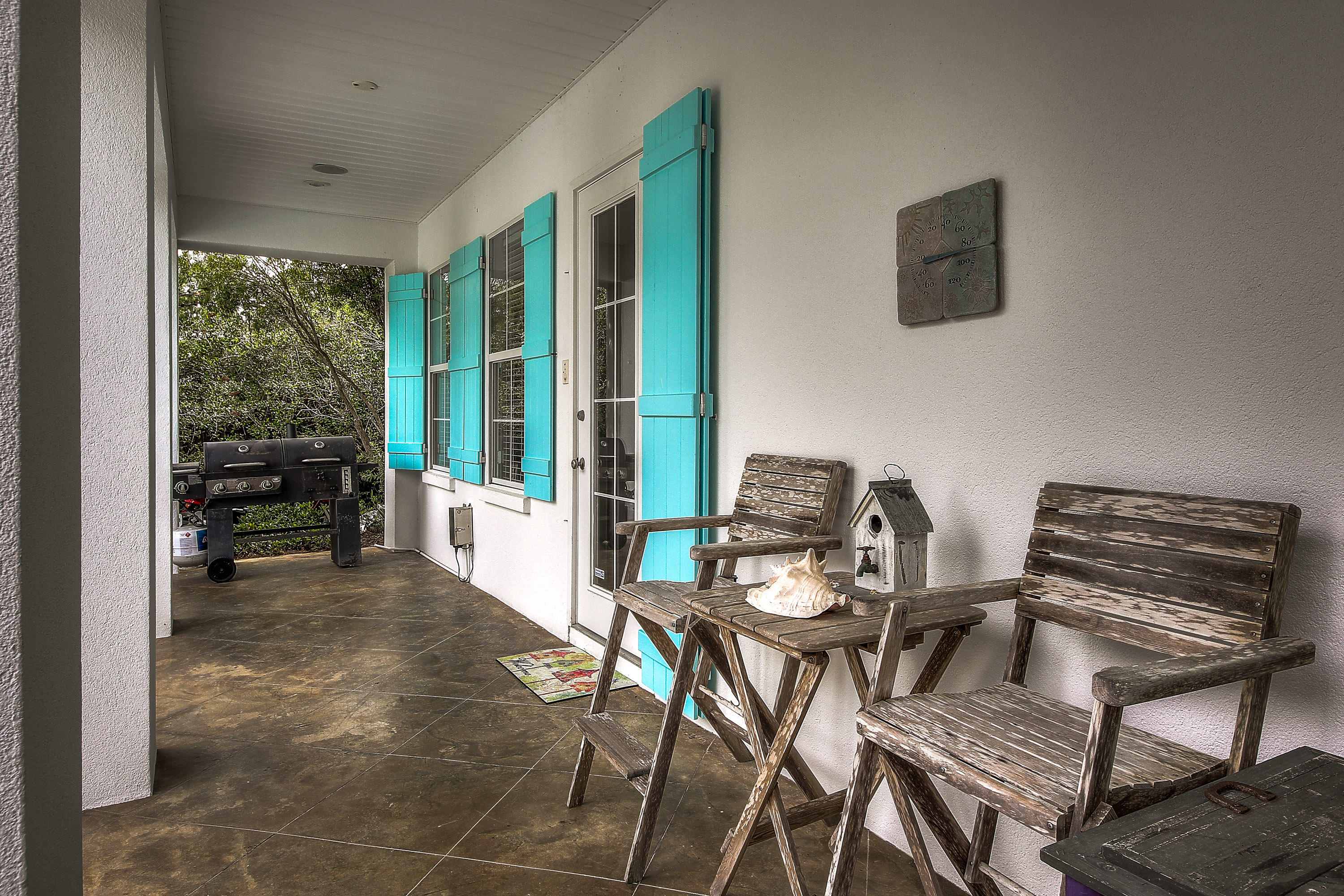 44 Brenda Lane Inlet Beach, FL 32461 - Photo 34 of 39 a view of a workspace with furniture and a window