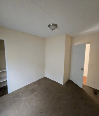 a view of empty room