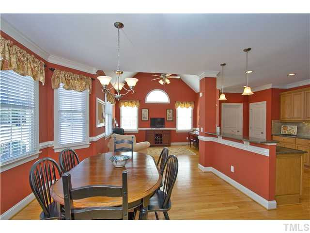 8717 Oregon Inlet Court Raleigh, NC 27603 - Photo 9 of 25 Room for large breakfast table and you can still walk around it! You don't see that too often! Breakfast Area