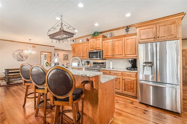 a very nice looking room with a large window