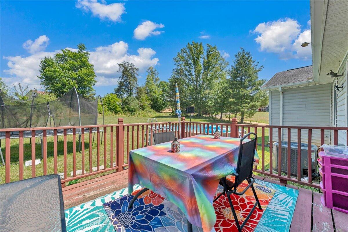 3870 Goose Dam Road Rocky Mount, VA 24151 - Photo 33 of 44 a view of a balcony with chairs
