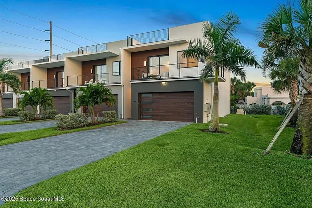 a front view of a house having yard