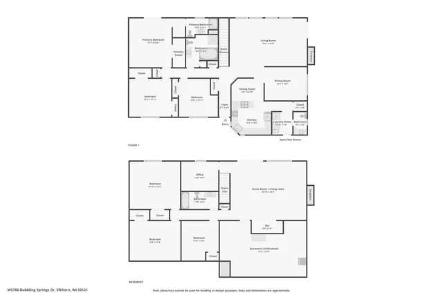 $1,299,000 | W5706 Bubbling Springs Drive, La Grange, WI 53121