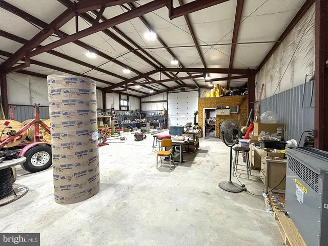 a view of storage and utility room