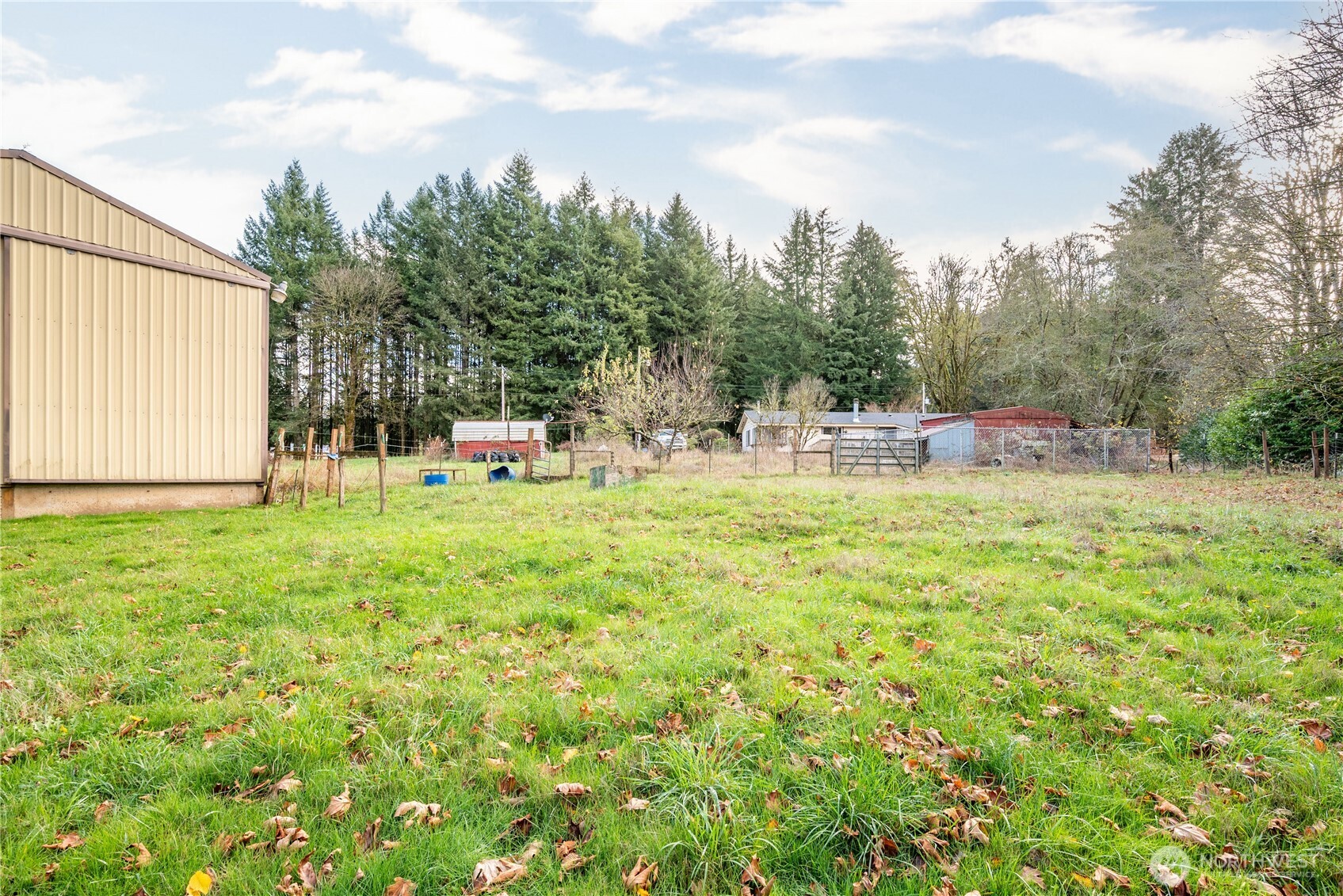 8908 Northeast Etna Road Woodland, WA 98674 - Photo 33 of 37 a view of green field with trees in the background
